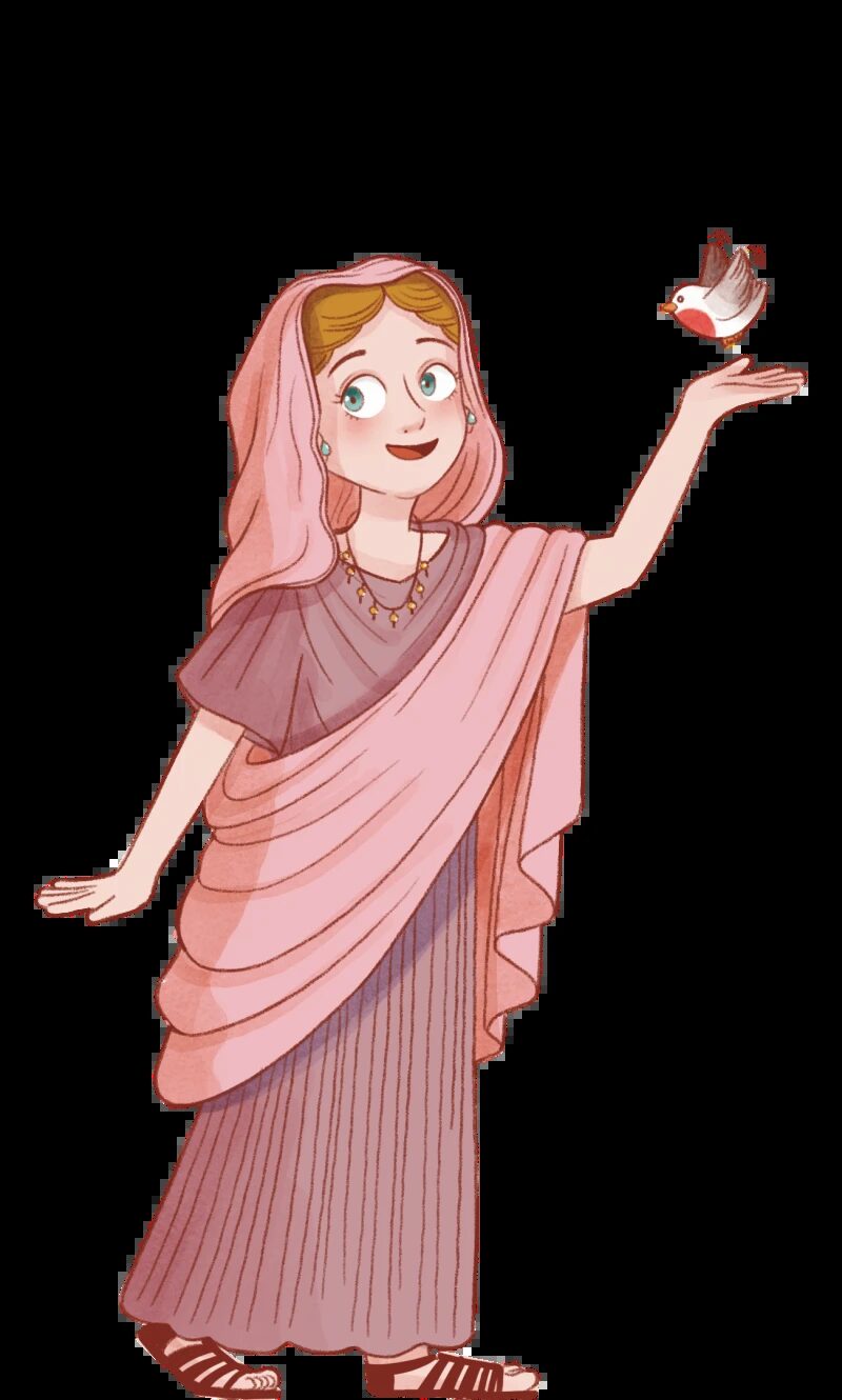 Patricia, uno de los personajes que guían la aventura